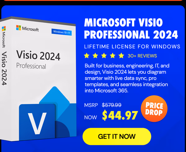 Microsoft Visio 2021 Professional: Lifetime License for Windows