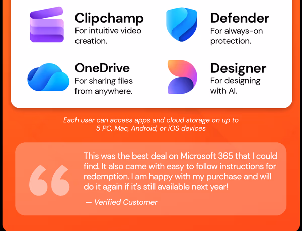 Microsoft 365: 1-Year Subscription