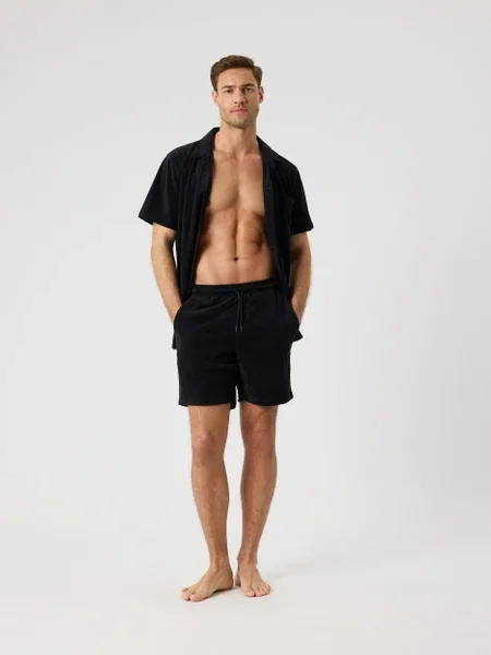 Borg Toweling Pool Shorts