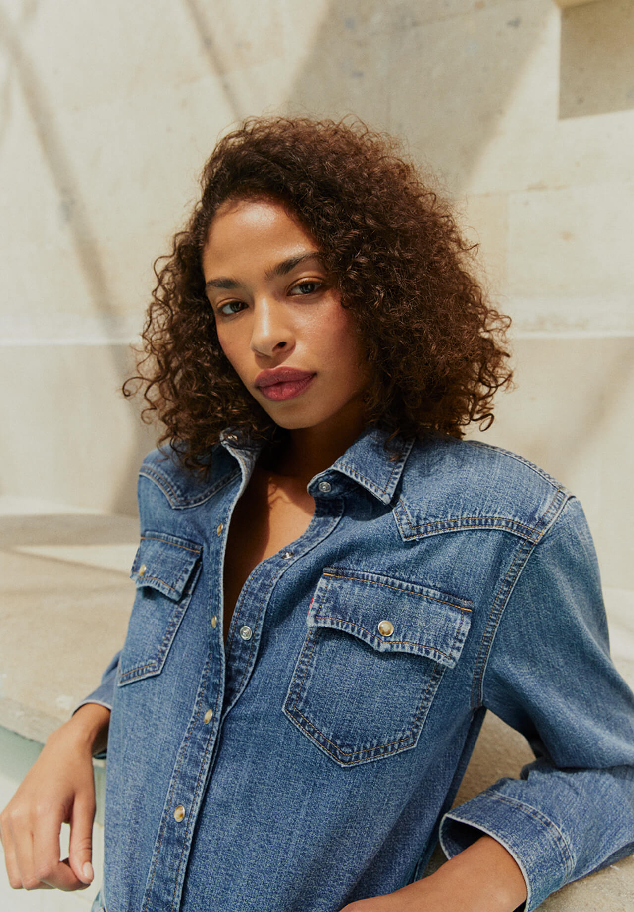 Levi's® Women's Heritage Western Denim Shirt