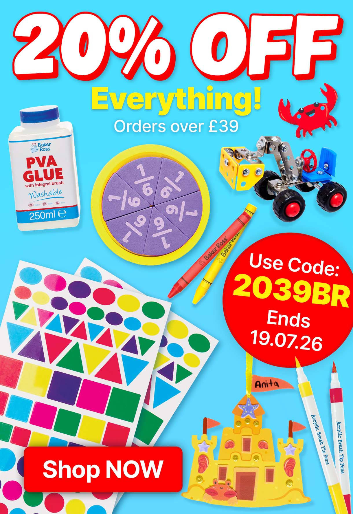 20% Off Everything (£39)	