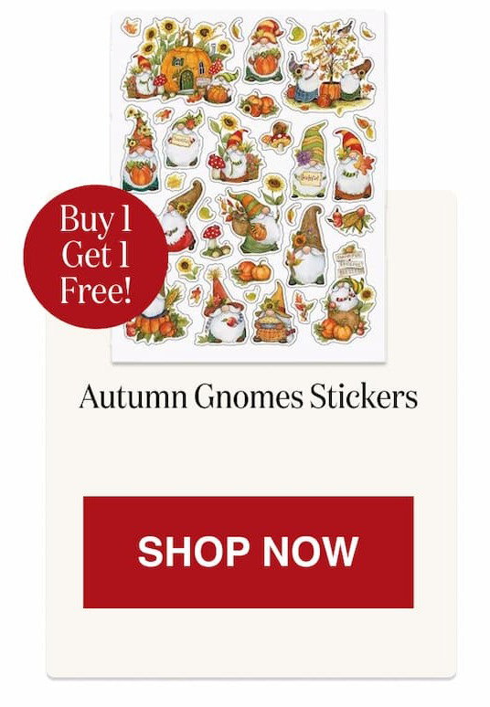 Autumn Gnomes Stickers - BOGO [Click here to Shop Now]
