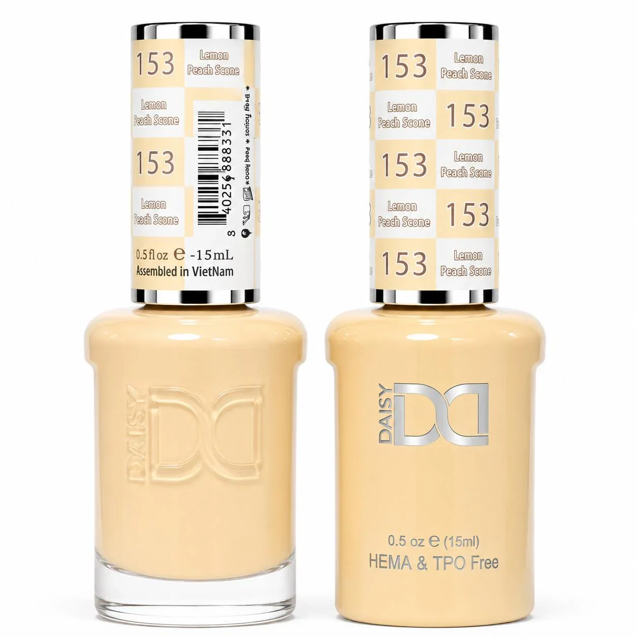 Image of DND - Hema-Free & TPO-Free Gel & Lacquer - Lemon Peach Scone – 153