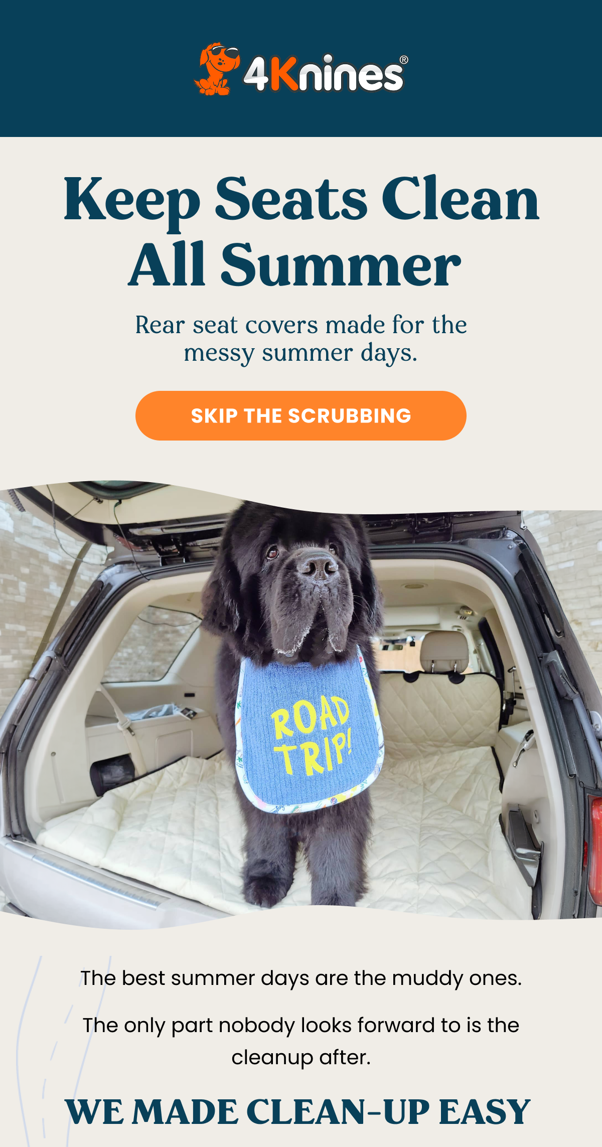 SKIP THE SCRUBBING
