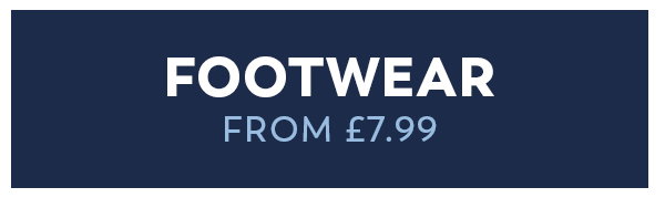 Footwear from £7.99