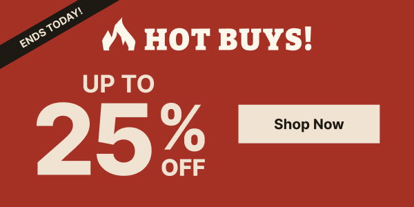 Hot Buys End Today! Up to 25% Off Select Water Essentials