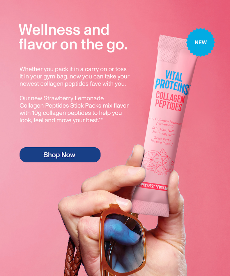 Wellness and flavor on the go 