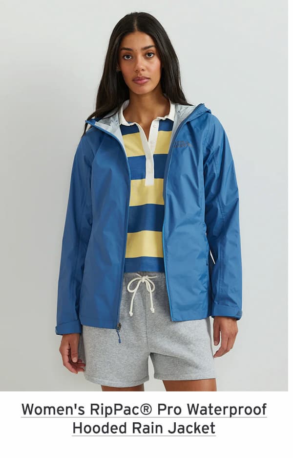 Women's RipPac® Pro Waterproof Hooded Rain Jacket