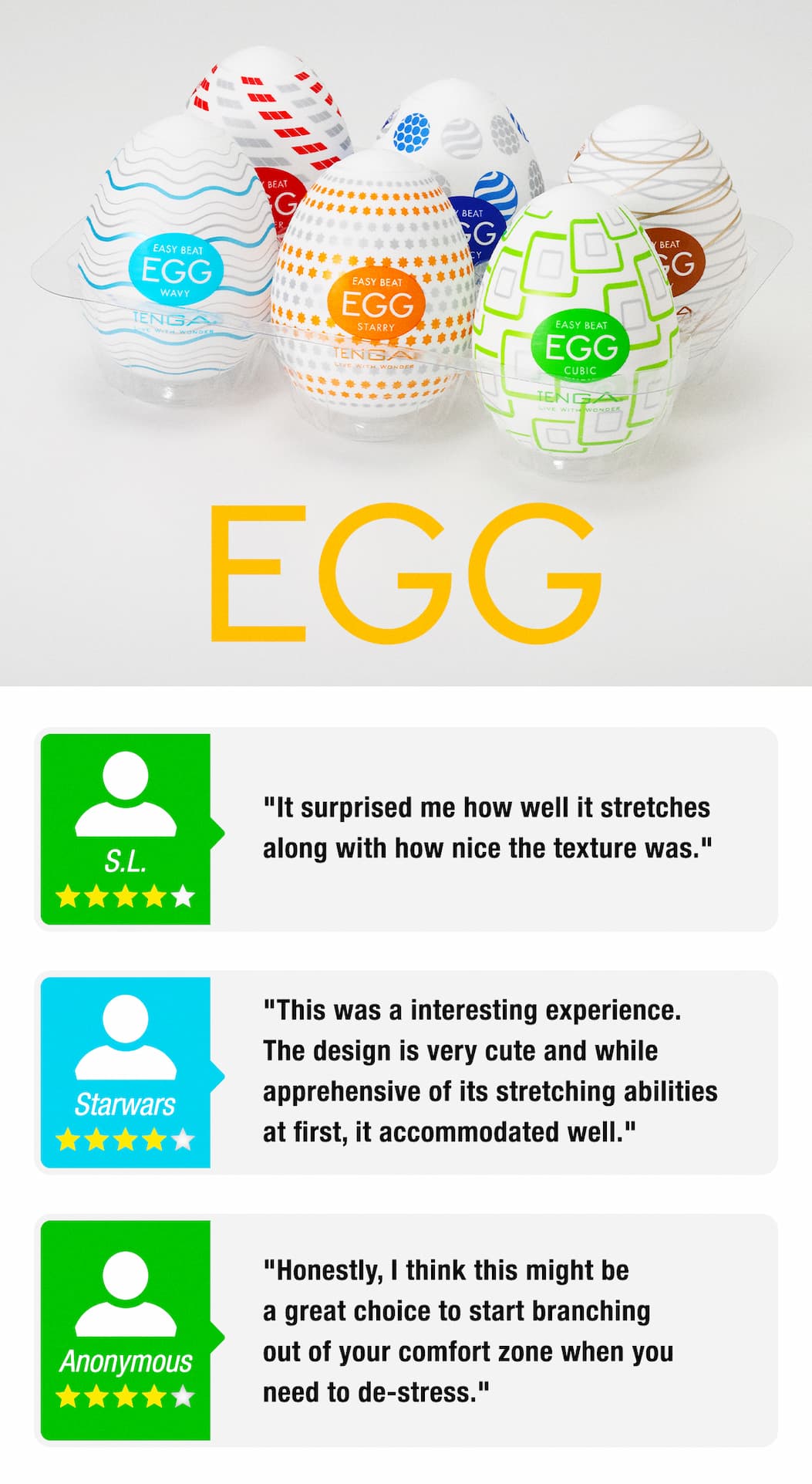TENGA EGG Reviews
