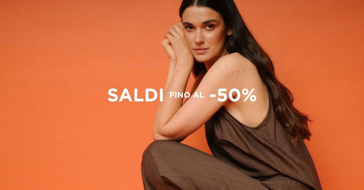saldi fino al -50%