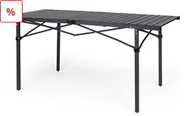 Berger Ravello Alu-Rolltisch