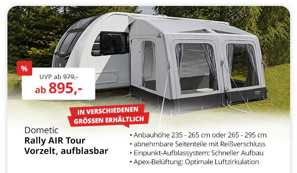 Dometic Rally Air Tour Aktion