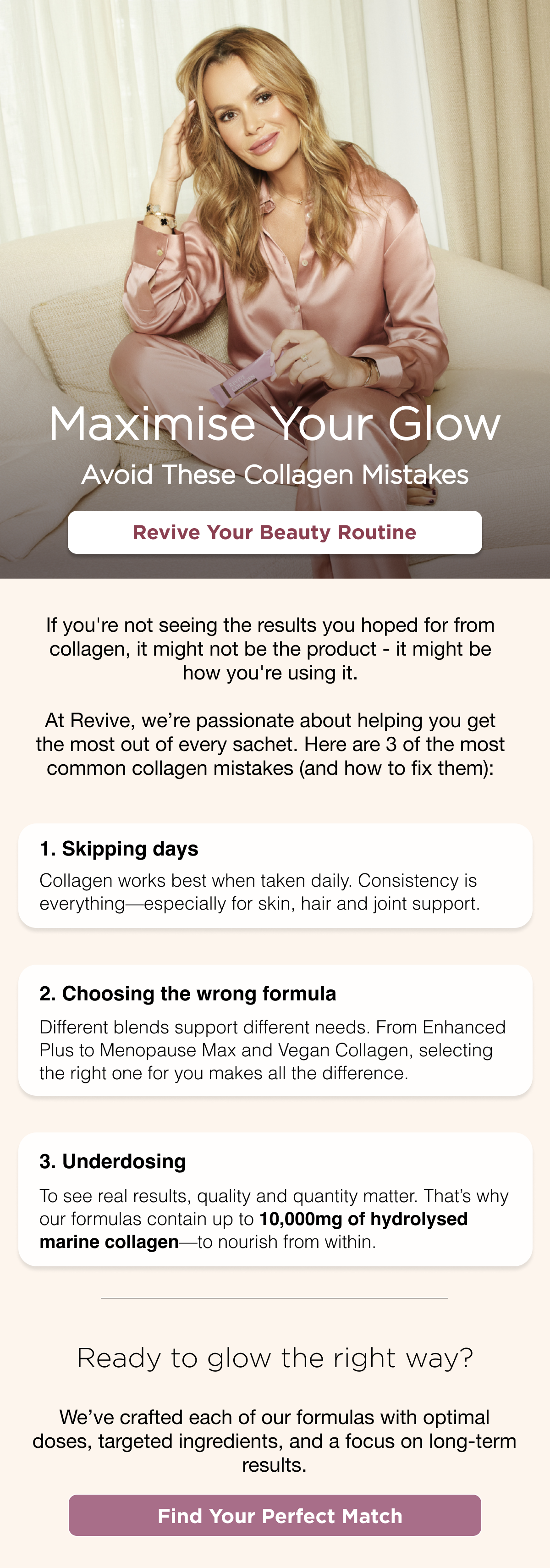 MAXIMISE YOUR GLOW