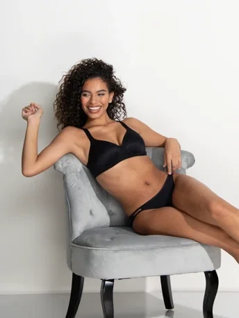 Image of Body Shine® Full Coverage Wireless Bra
