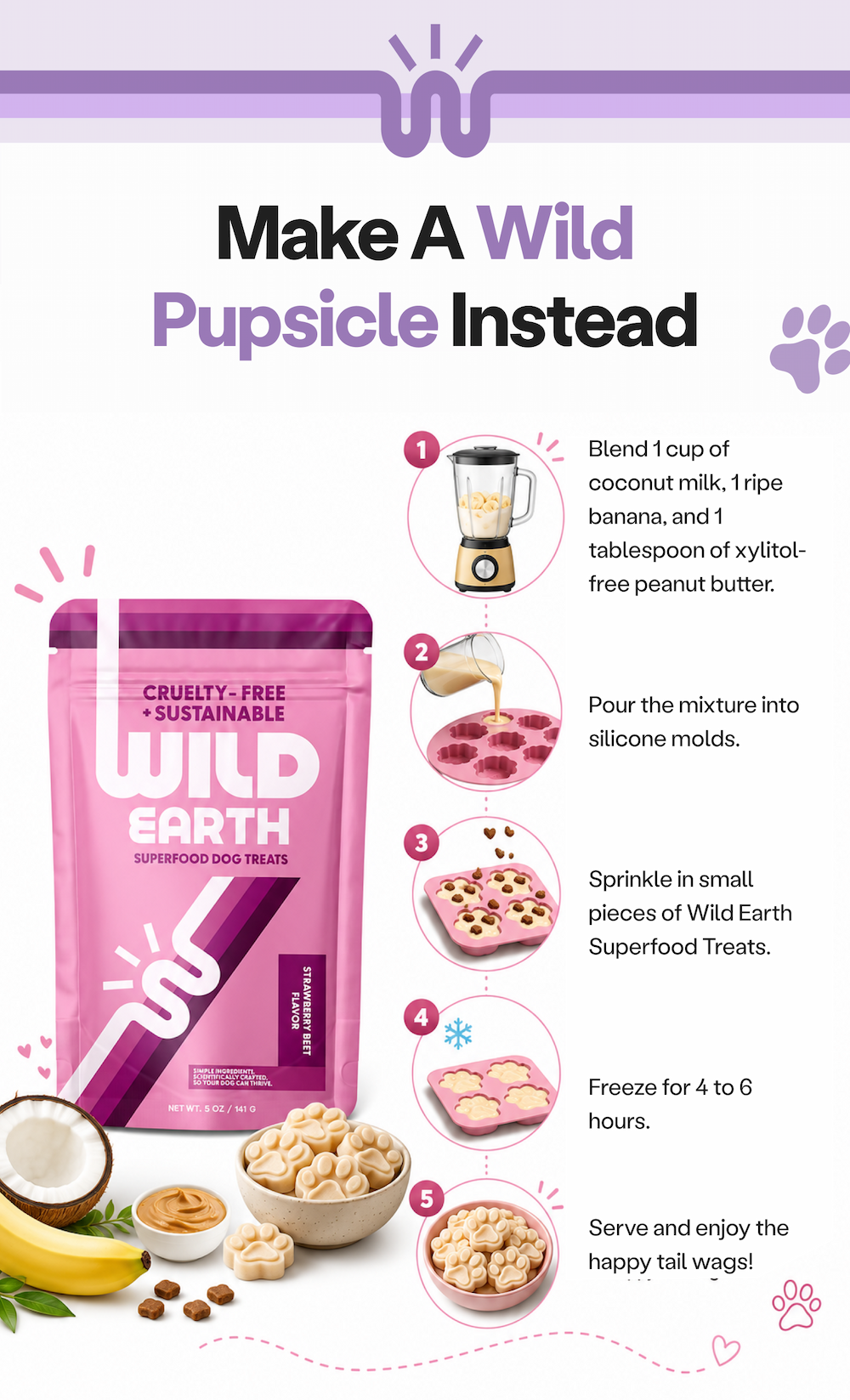 Wild Pupsicle Recipe