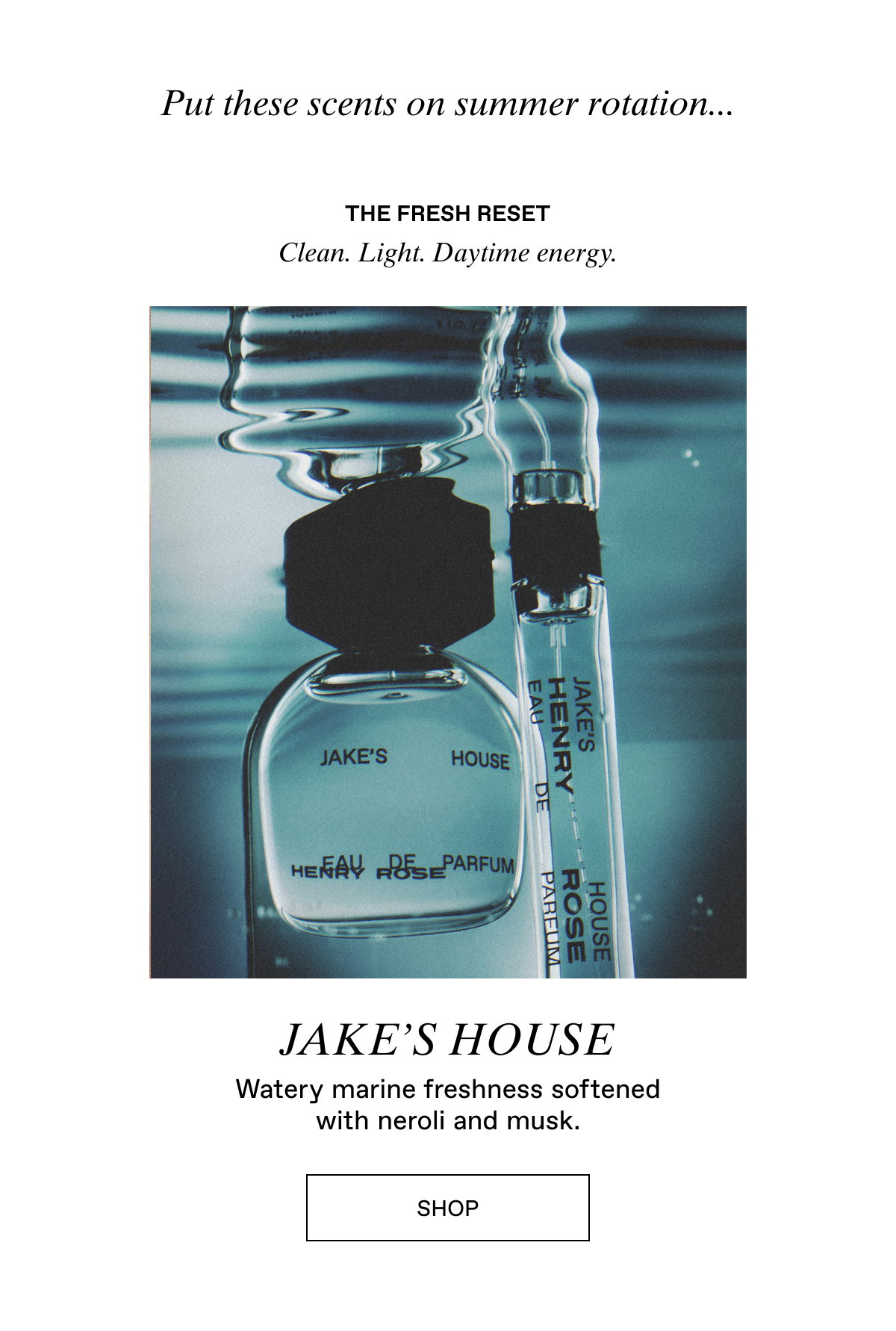 Add Jake's House to your Summer rotation.