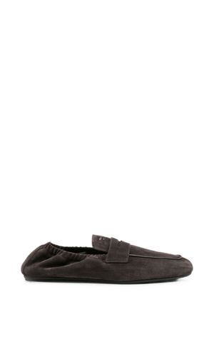 Shuffle leather loafers