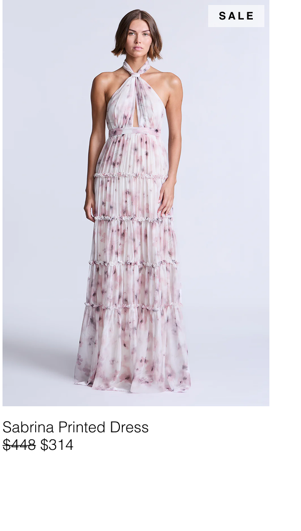 Sabrina Printed Dress