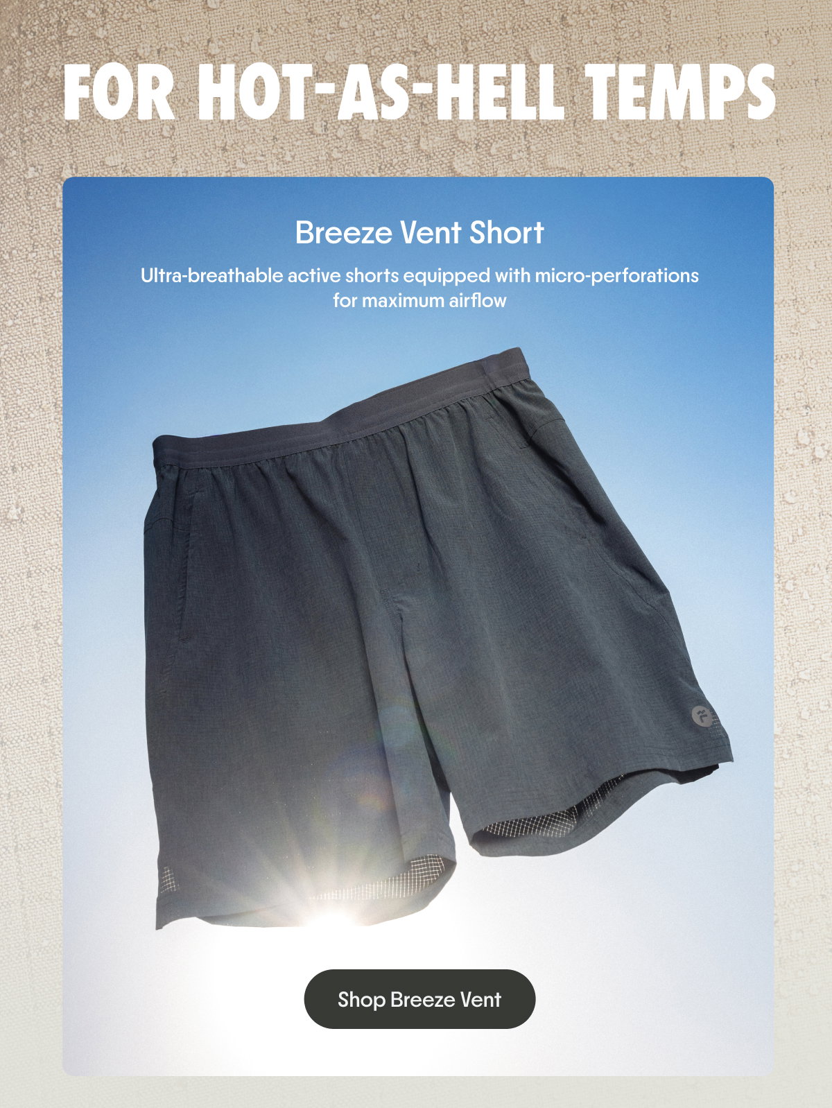 Shop the Breeze Vent Short