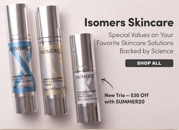 Isomers Skincare | Shop Special Values on Your Favorite Skincare Backed by Science