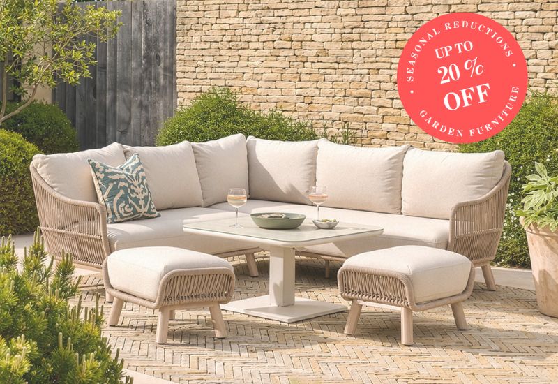 Arlington six seater round dining set - 25% off