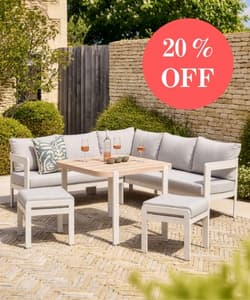 Camden corner dining set