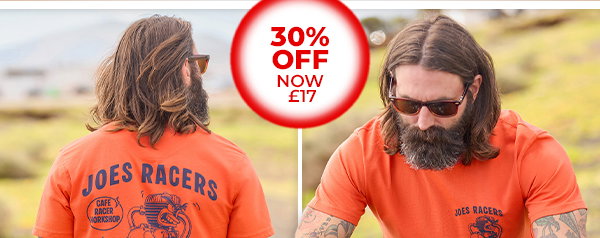 Joes Racers Back Print T-Shirt