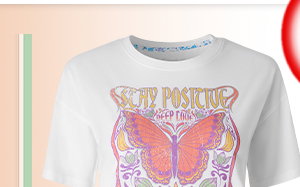 Positive Vibes Graphic T-Shirt