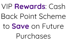 VIP Rewards Loyalty Scheme 