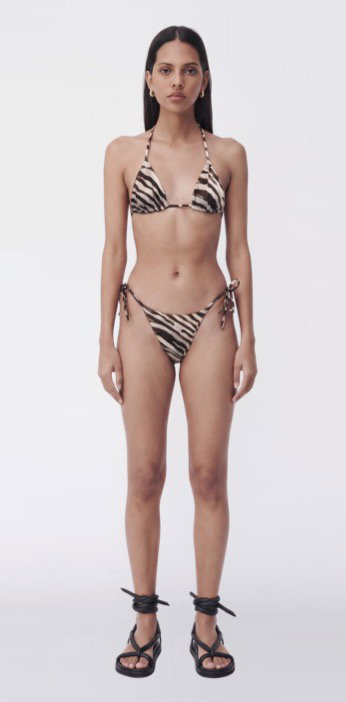 Gigi Zebra String Bikini Set
