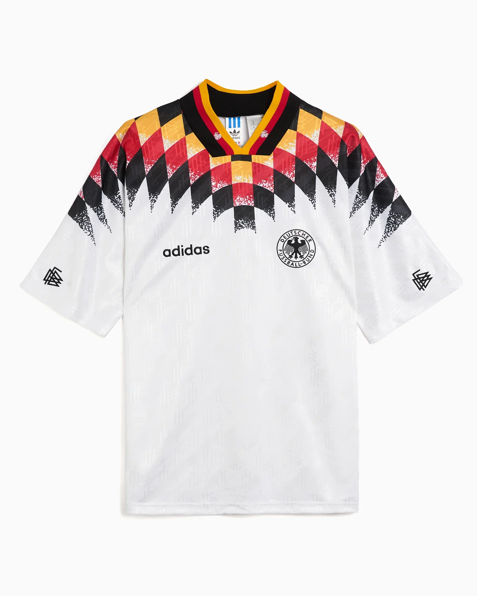 adidas Originals Germany 1994 Football Home Kit Relaxed Men's Jersey T-Shirt