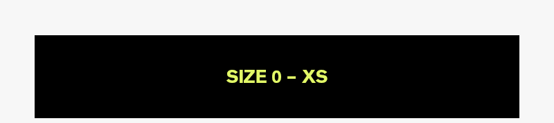 WOMEN'S SIZE 0