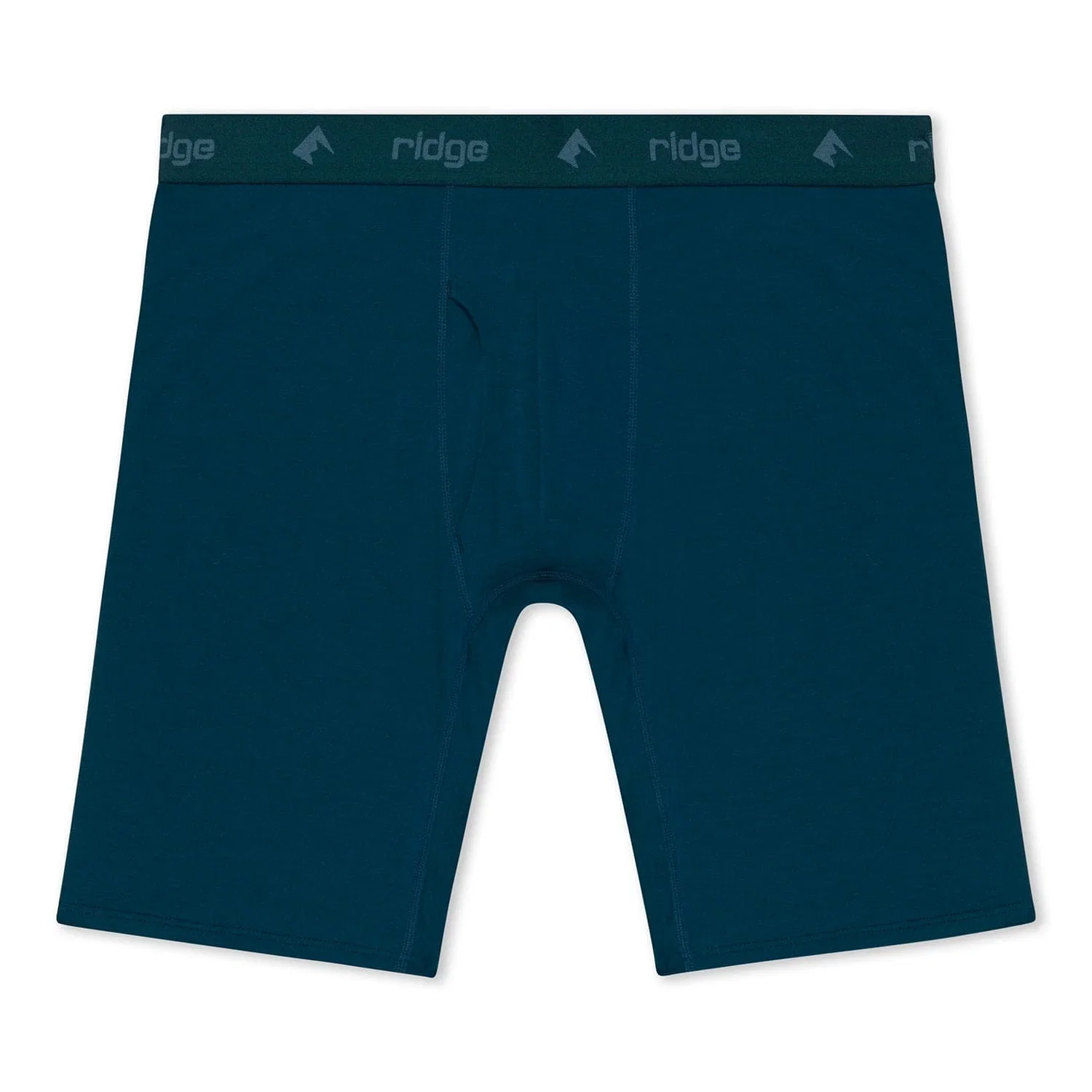 Image of Men's Ridge Merino Wool Long Boxer Briefs - 9 Inch