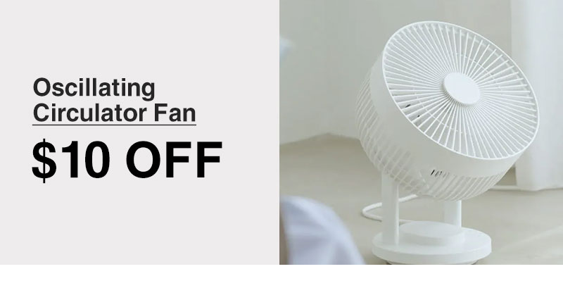 Shop Oscillating Circulator Fan