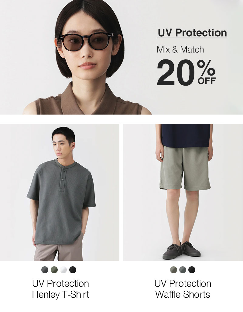 UV Protection Buy 2+, 20% OFF 