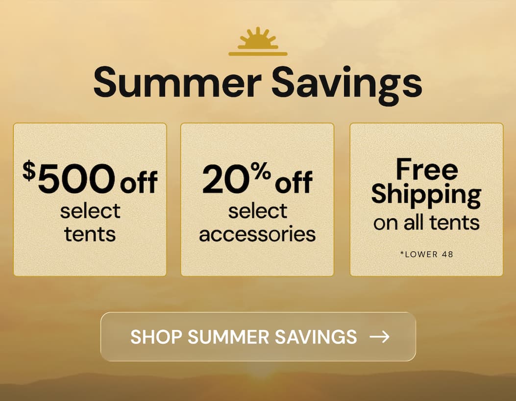Summer Savings deals are here - save up to $500 + free shipping