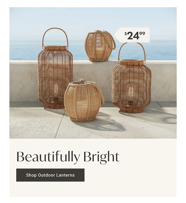 Beautifully Bright: Shop Outdoor Lanterns