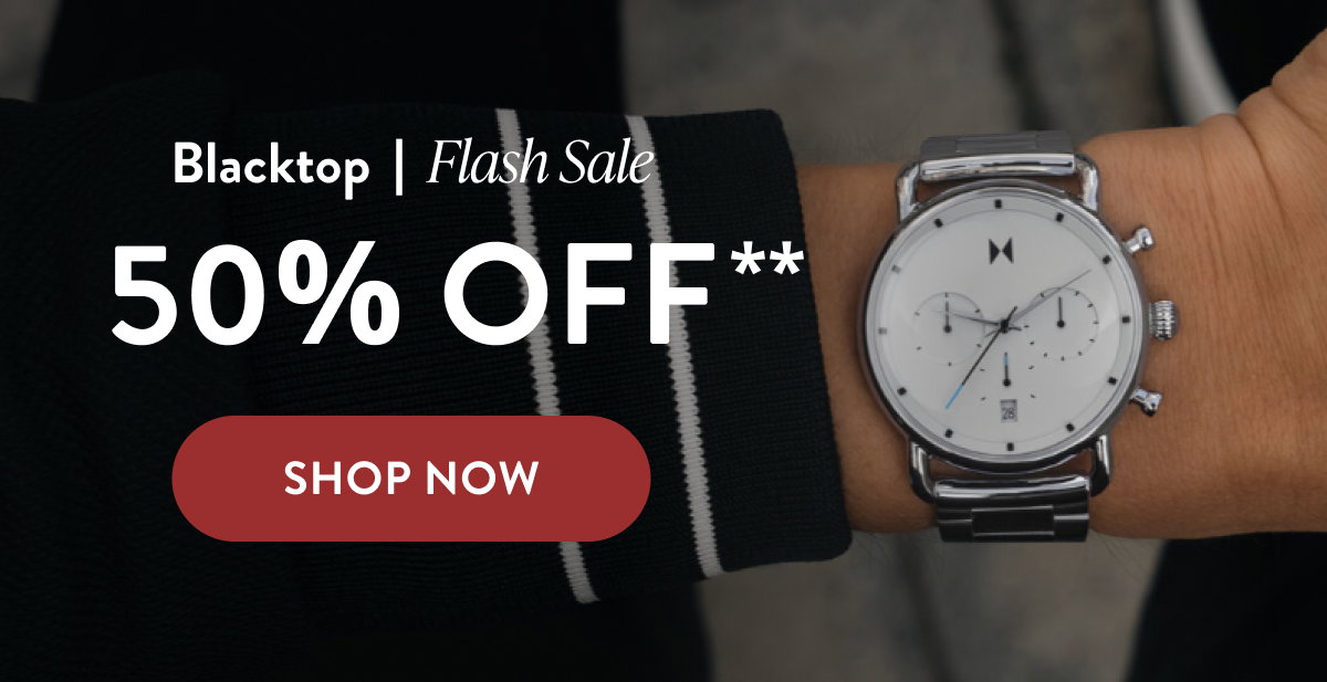 BLACKTOP FLASH SALE