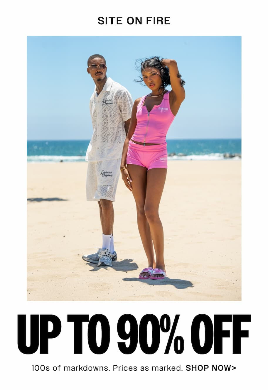 Markdowns on 100s of styles