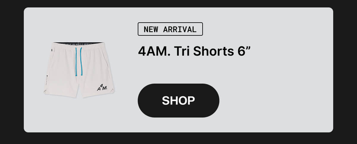 4AM Tri-Shorts - Silver Lining