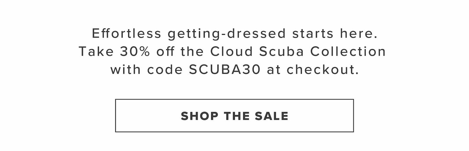 Take 30% off scuba collection with code: SCUBA30