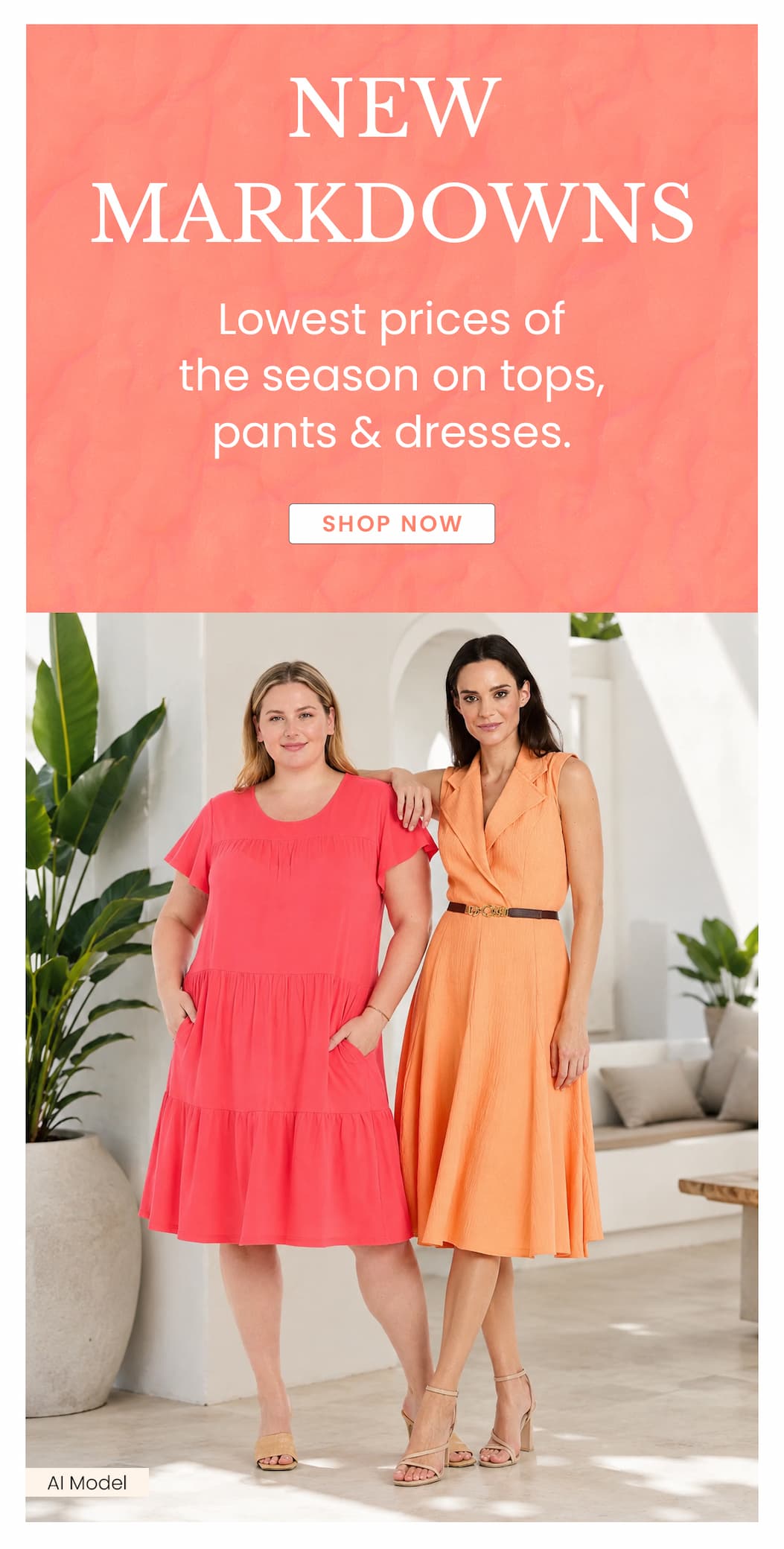 new markdowns