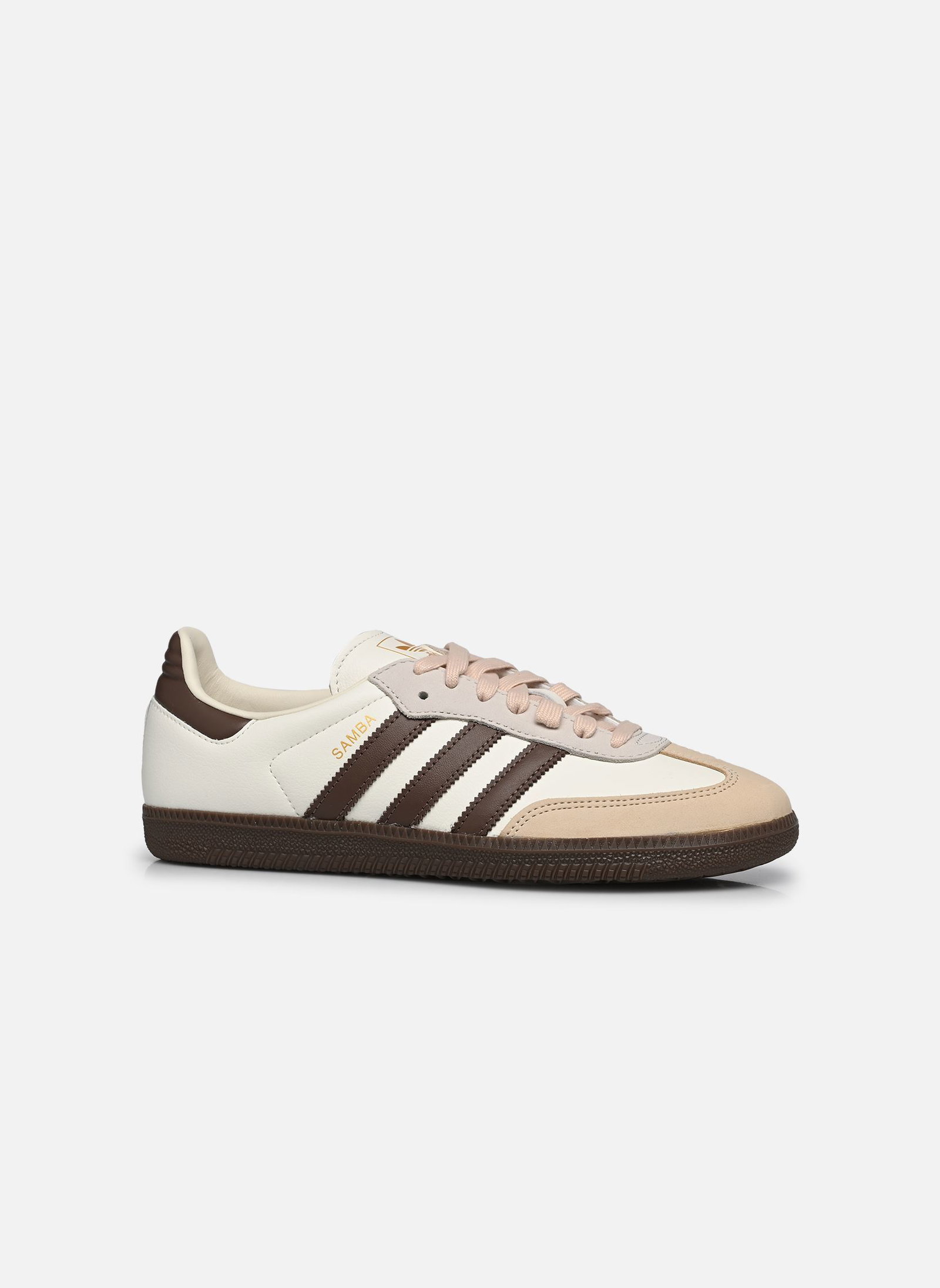 adidas originals Baskets basses SAMBA OG W femme beige
