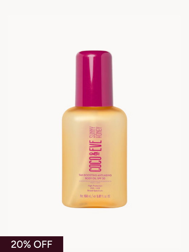 Coco & Eve Tan Boosting Anti-aging Body Oil SPF30 150ml