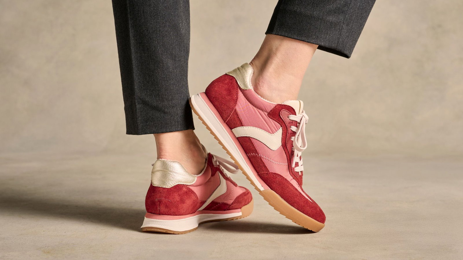 Red sneaker