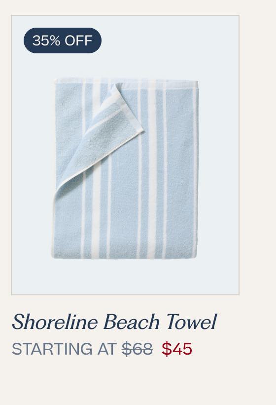 Shoreline Beach Towel