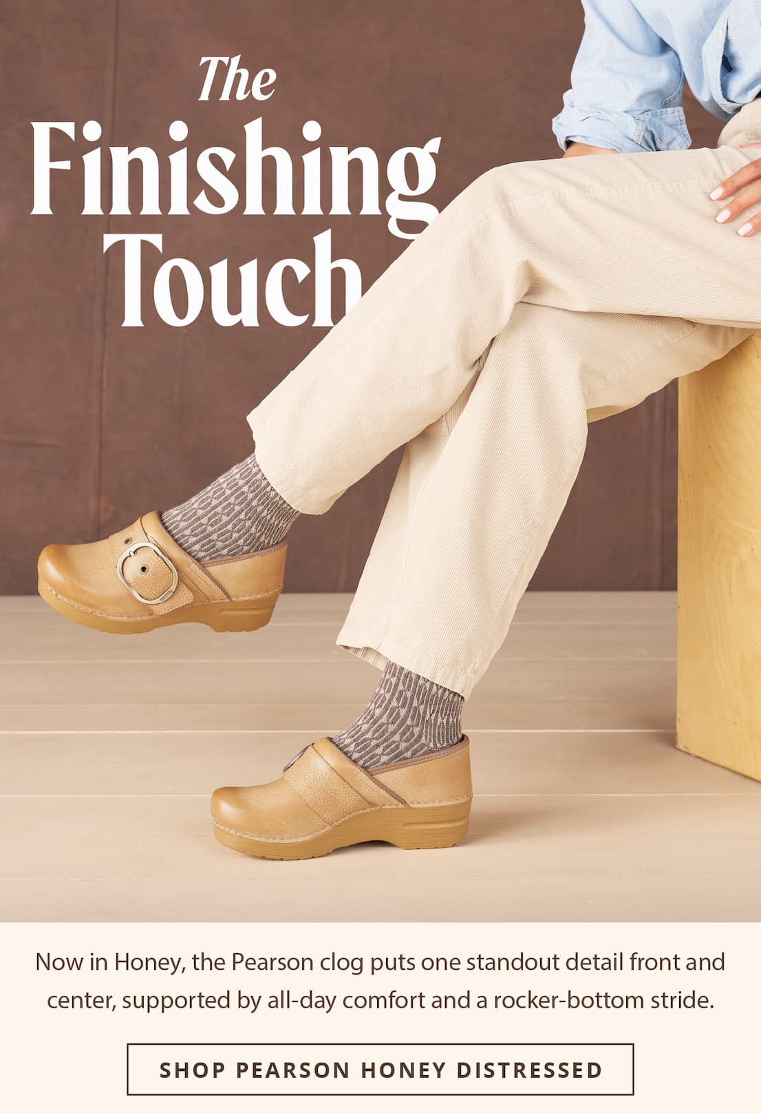 The Finishing Touch | Shop Pearson Honey Distressed