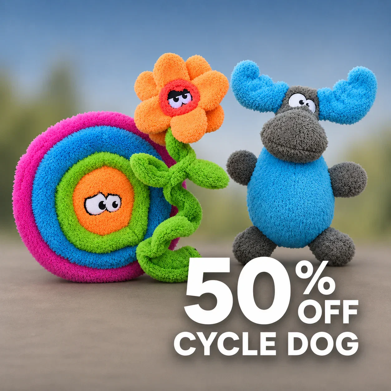 50% OFF Cycle Dog