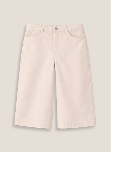 Tillie Organic Cotton Stretch Denim Shorts