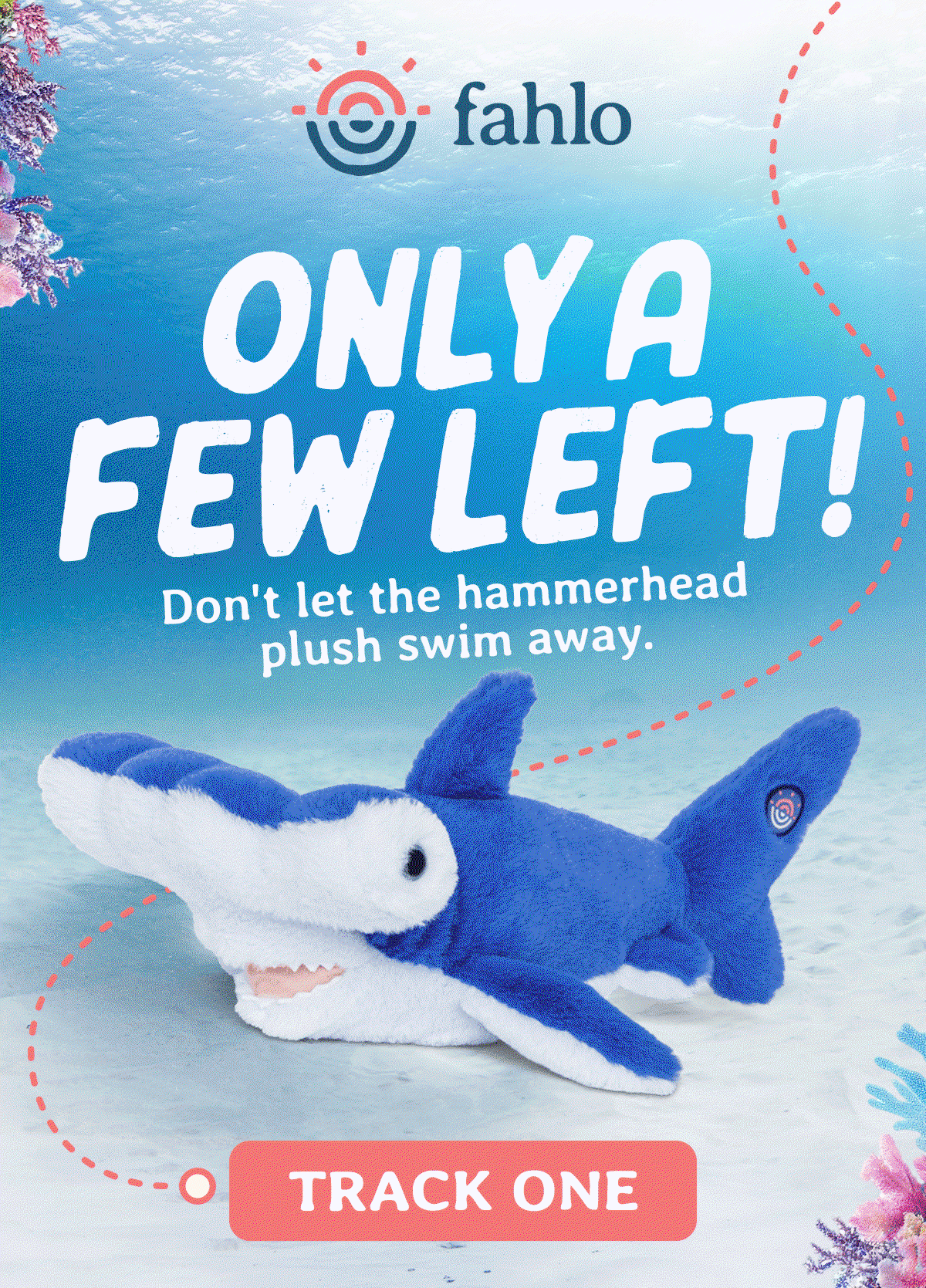 It's your last chance to enjoy snuggling a hammerhead and tracking one in the wild. We don't know when or if these plushies will be back on site again, so shop now before they are gone.